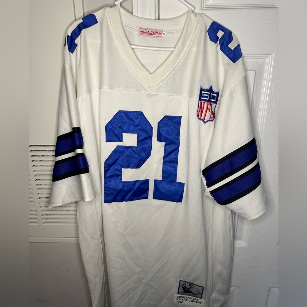 Authentic Mitchell Ness Jersey Deon Sanders